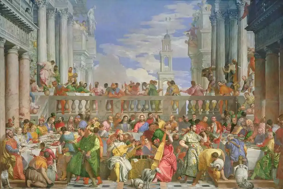 2.º Mistério - Jesus nas Bodas de Caná da Galileia