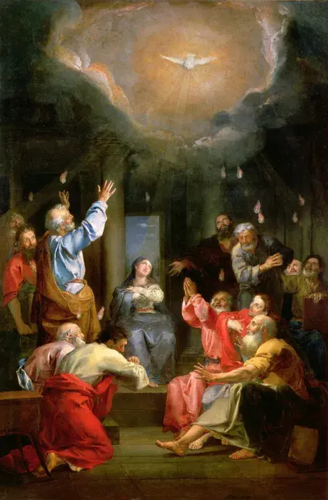 O Pentecostes. 1761. Louis Galloche