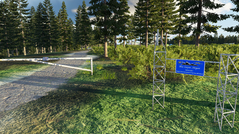 KBLU Blue Canyon Nyack X-Plane 12