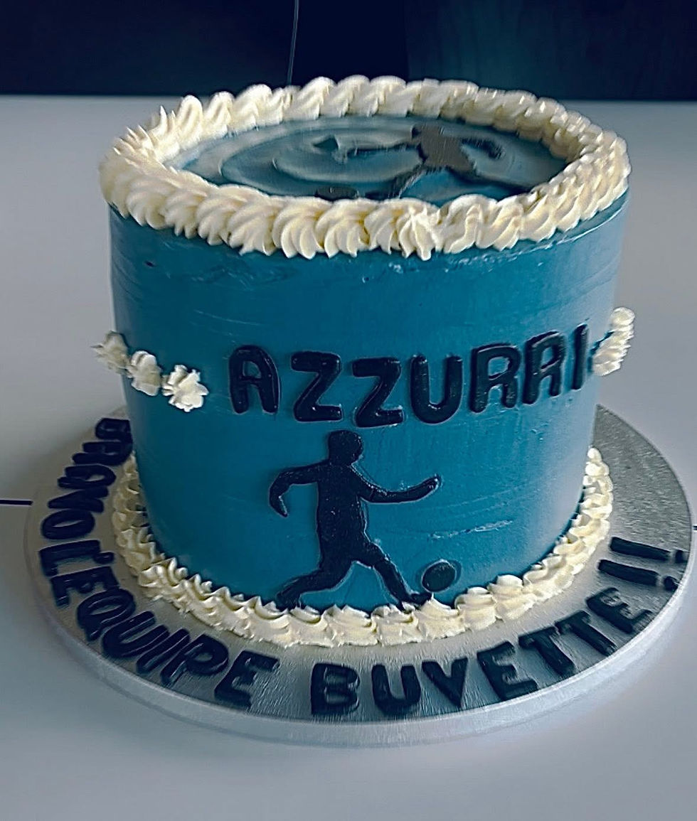 Gâteau football