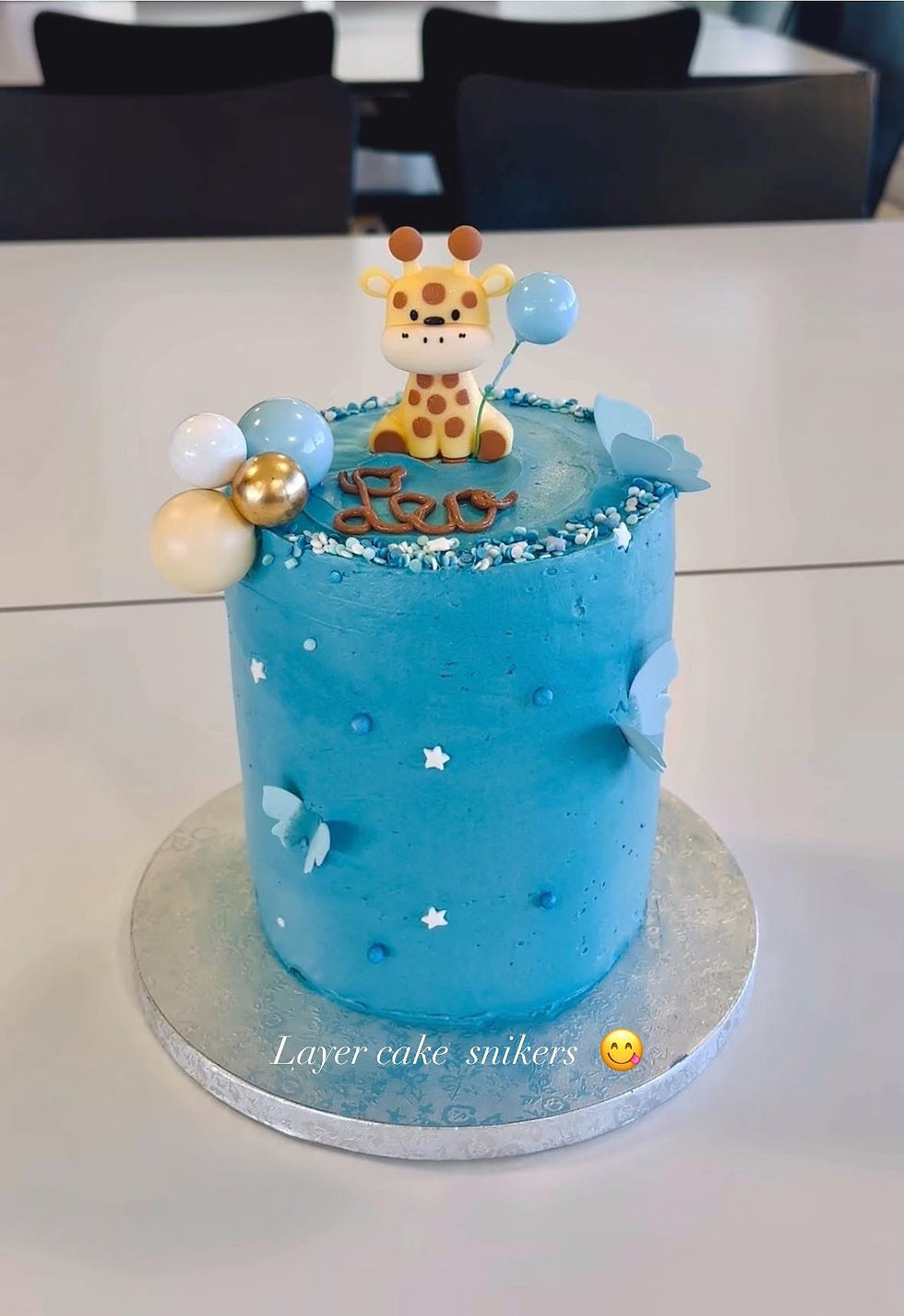 Gâteau aux Snickers