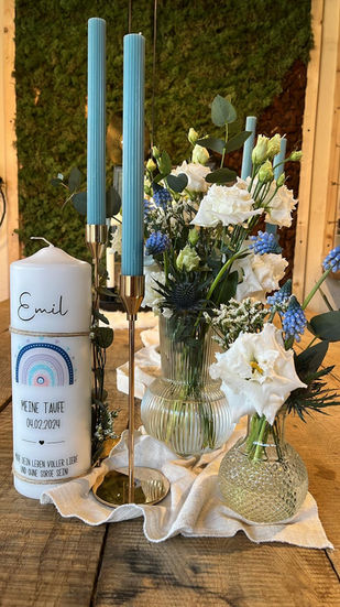Individuelle Eventfloristik mit stimmiger Farbwelt und besonderer Atmosphäre