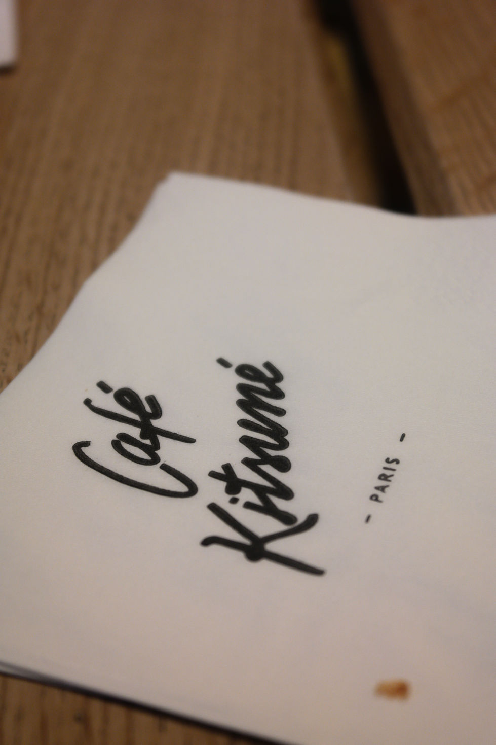 Coffee portfolio - Café Kitsuné