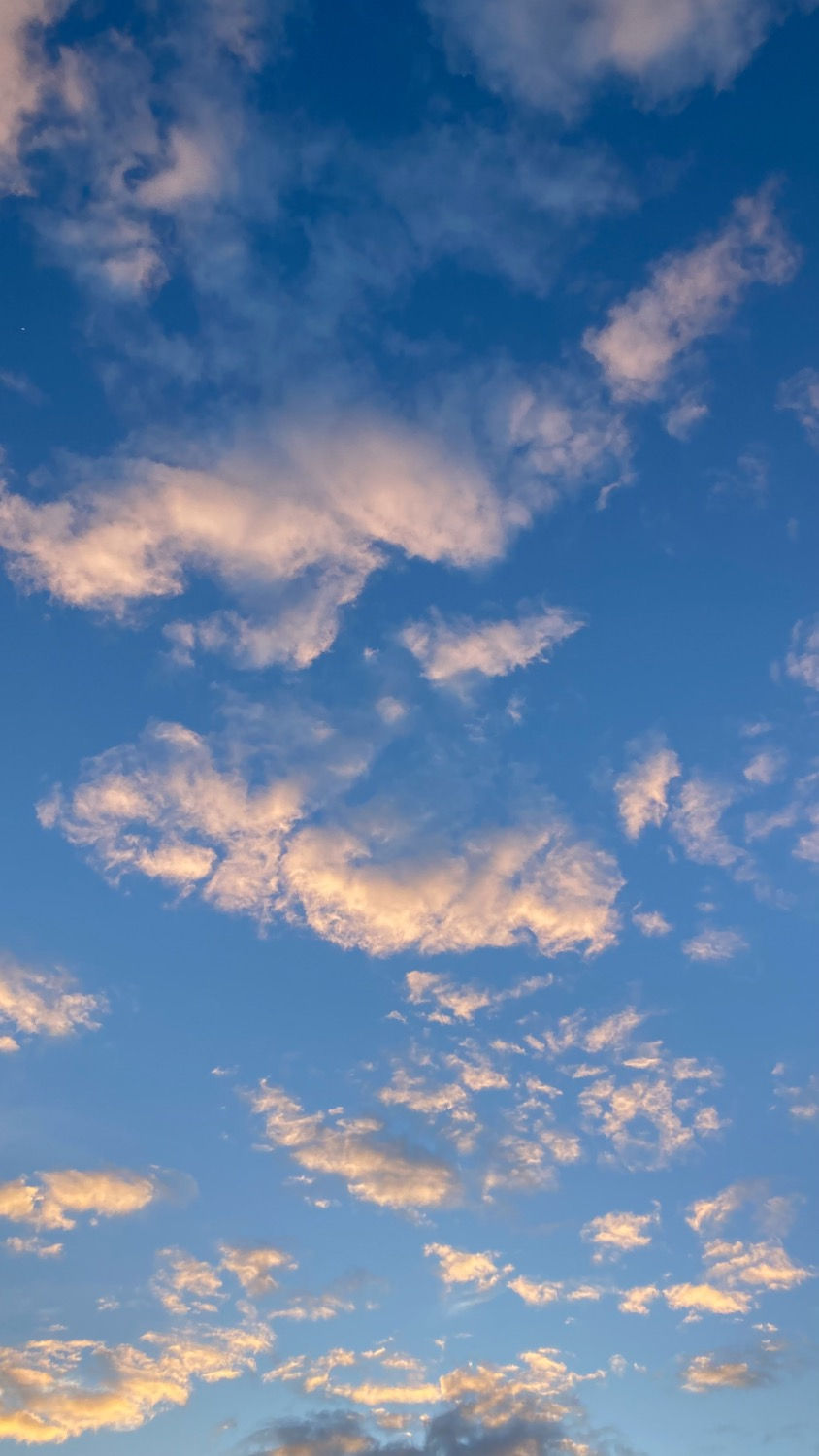 cielo al tramonto