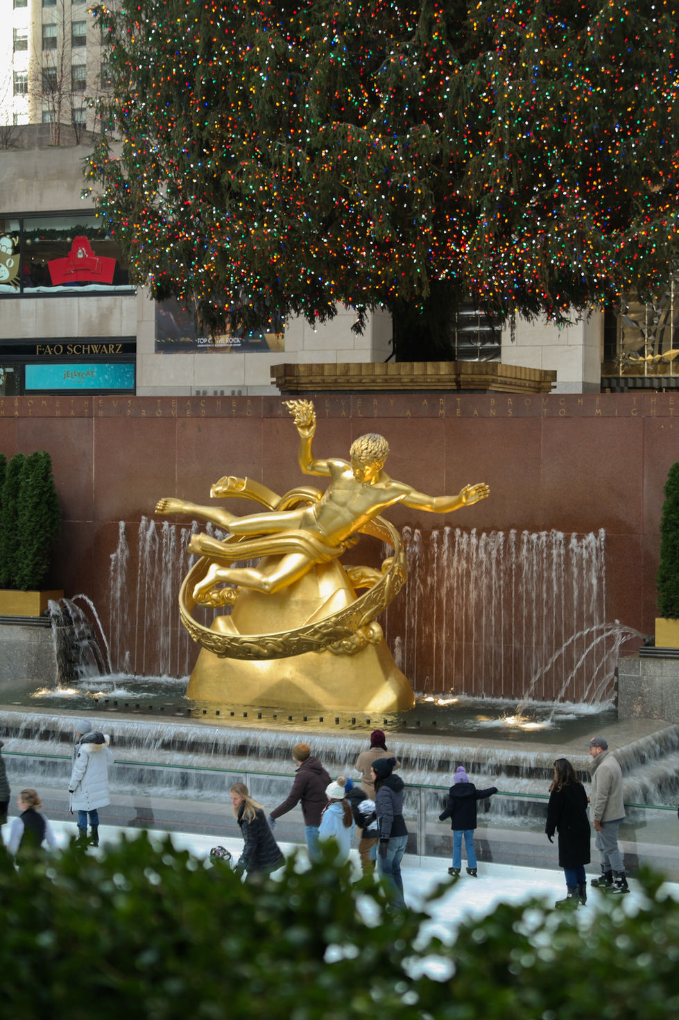 New York City portfolio - Rockefeller ice rink