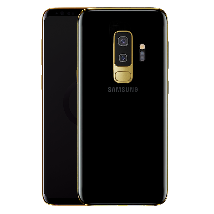 24K Gold Plated Frame Samsung Galaxy S9 Plus