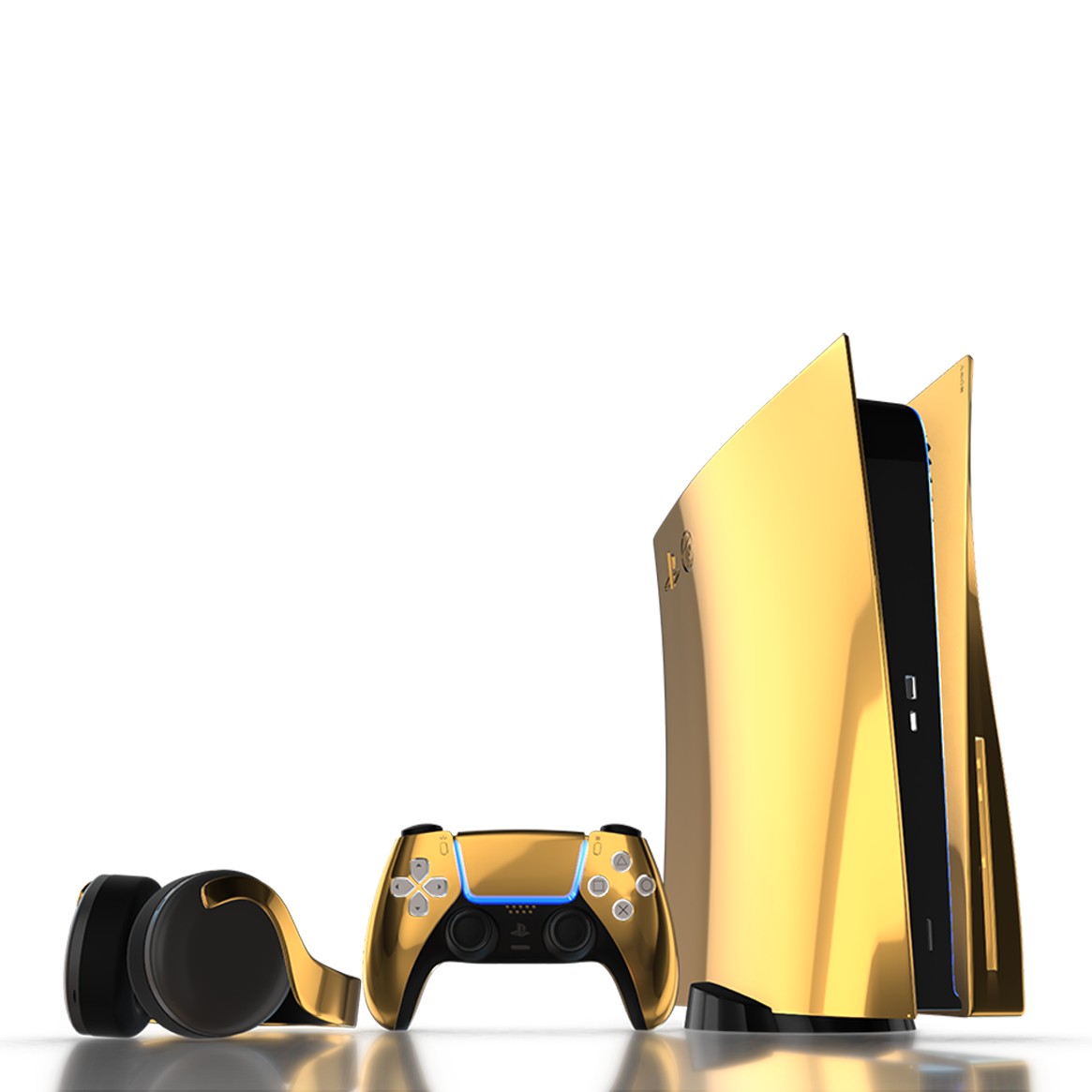 Luxury Customised Limited Edition 24K Gold PS5