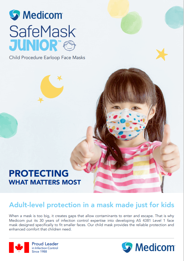 Thumbnail: Safe Mask Junior - Pink(10 boxes x 50/ctn)