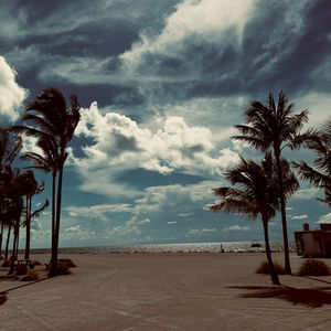 The storm clouds moving in