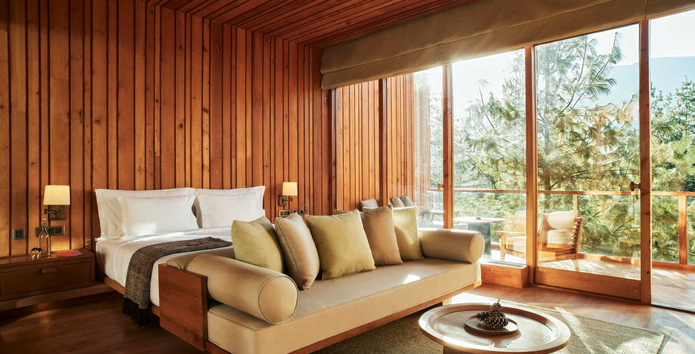Six Senses Bumthang, a luxurious retreat in the middle of a pine forest