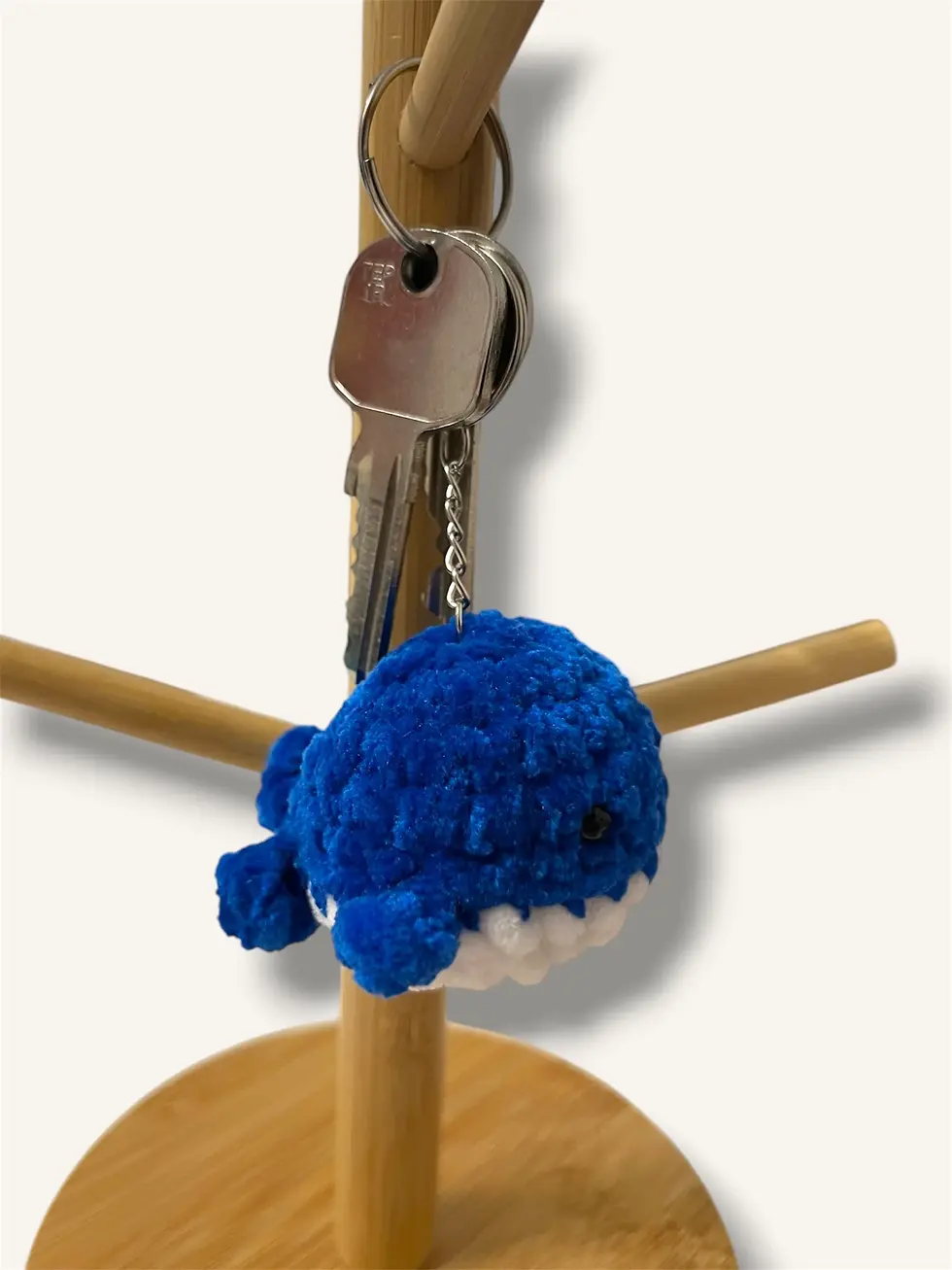 Miniature : Porte-clé baleine en crochet 