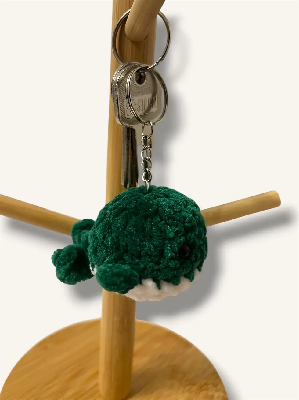 Miniature : Porte-clé baleine en crochet 