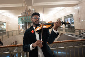 Dr. Edward W. Hardy at Subway Series, Grand Central Terminal. Photo by John Ricard, March 15, 2026.