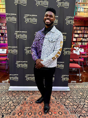 Dr. Edward W. Hardy at the opening night of Off-Broadway's Tartuffe, October 9, 2025.