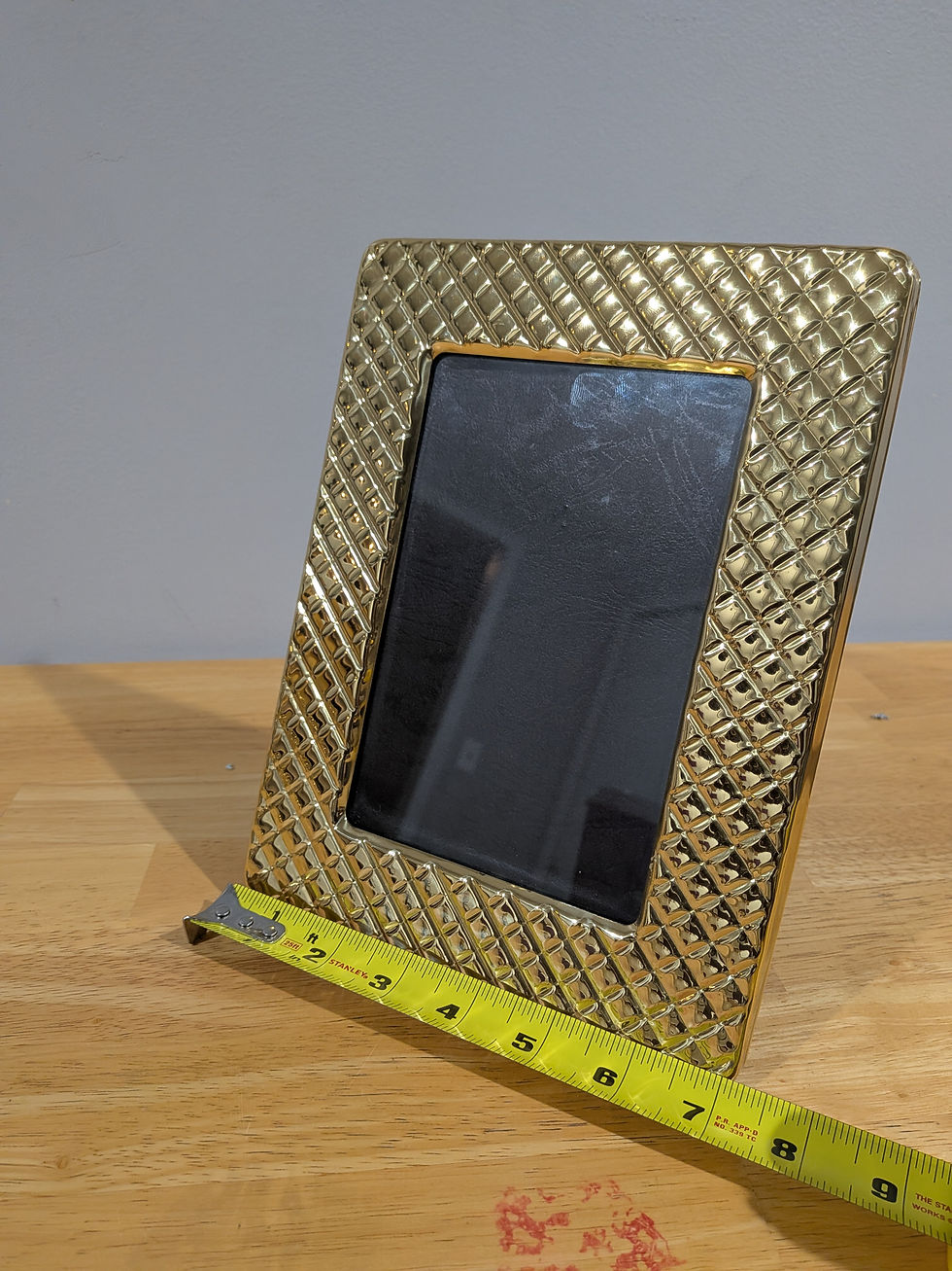 Thumbnail: Brass Plated Photo Frame