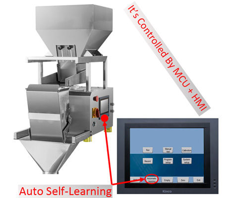 Thumbnail: Automatic 1-3kg Linear Scale Weigher | Small Granules Weighing Machine Tabletop