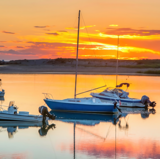 Sunset Wellfleet Harbor