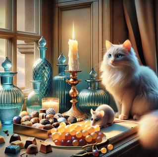 Cat And Mouse Window Elegance