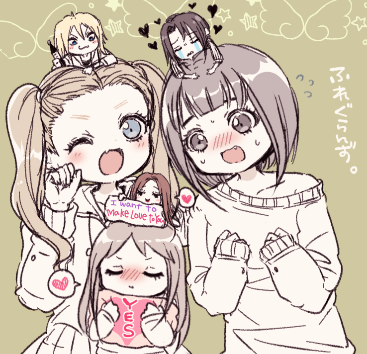 一時期練ってた香水(香り系?)擬人化の創作