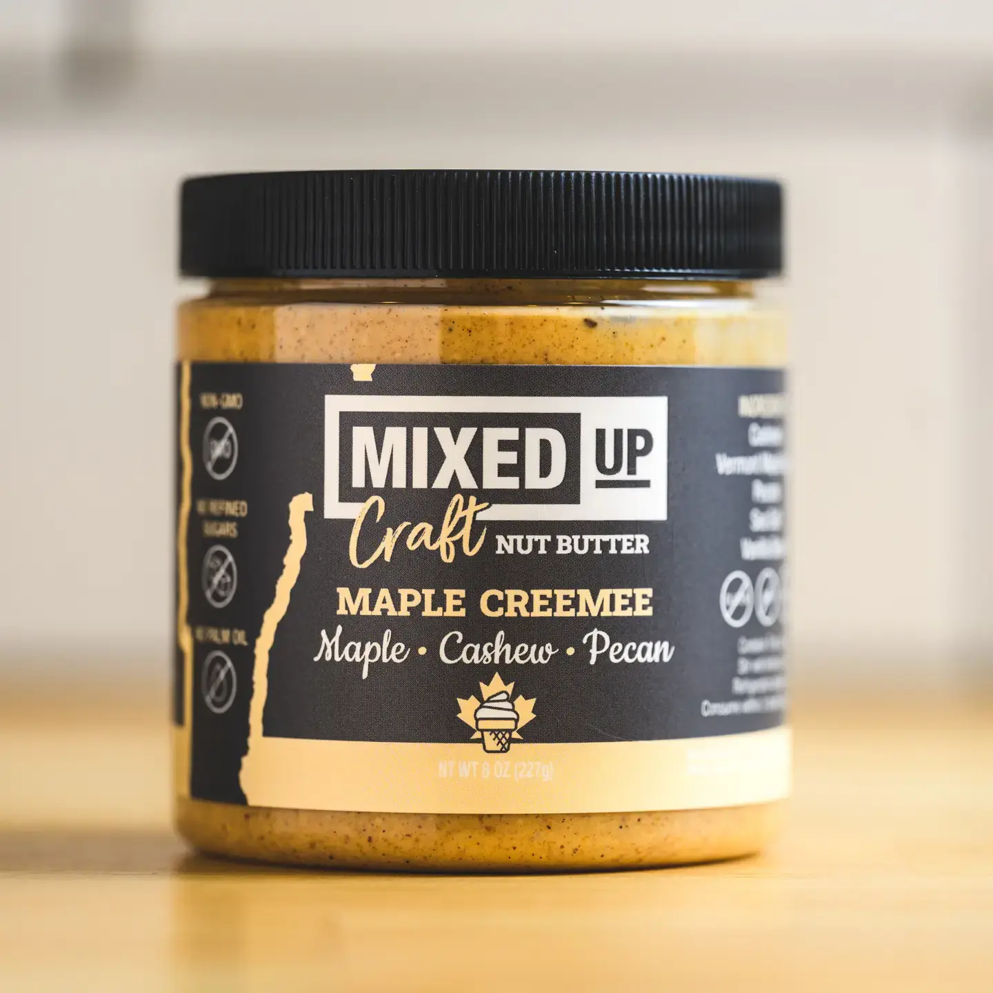 Mixed Up Nut Butters - Maple Creemee (2 sizes, plastic)