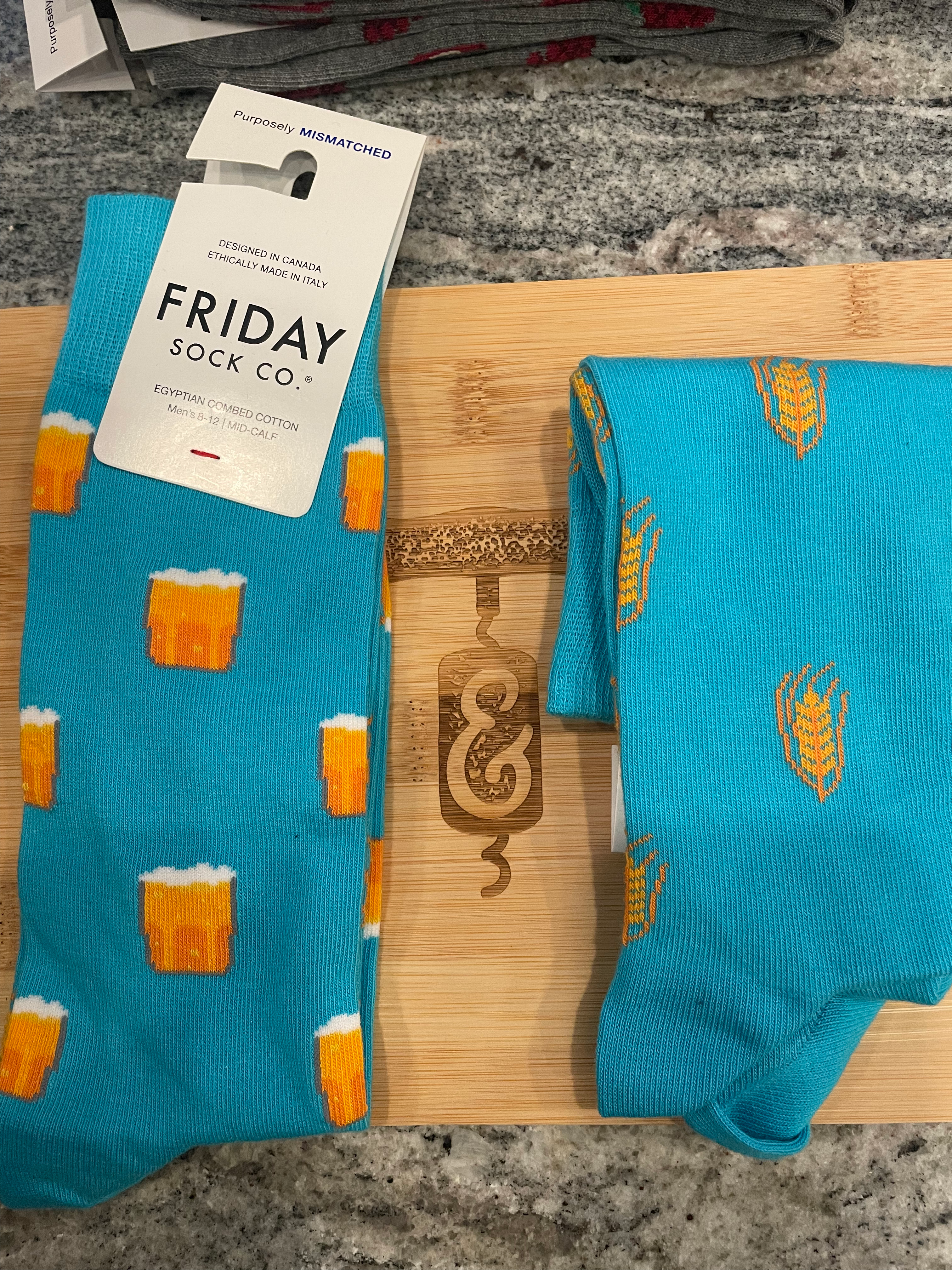 Friday Sock Co. Socks - Men's  7-12 Mid-Calf