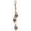 Thumbnail: Rustic Wind Chime Small Cascading Bells by Matr Boomie