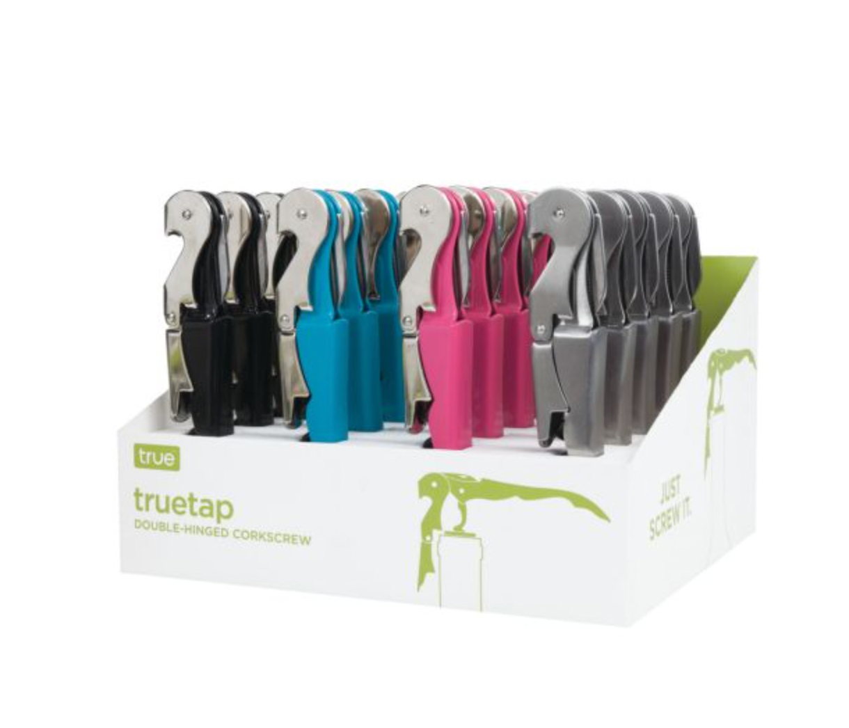 Truetap Double-Hinged Corkscrews (Assorted Colors)