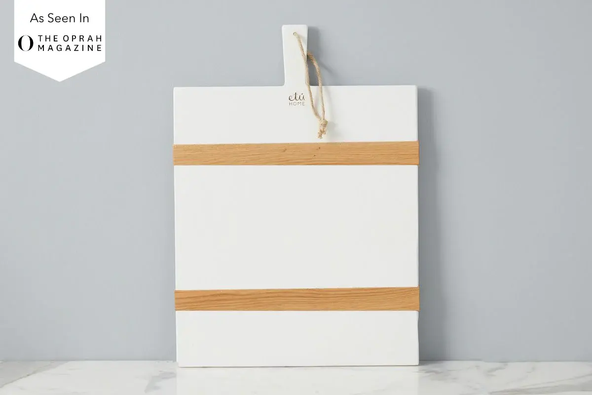 Etu Rectangle Modern Charcuterie Board, Medium