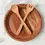 Thumbnail: Etu Mediterranean Cherrywood Salad Servers by Etu Home