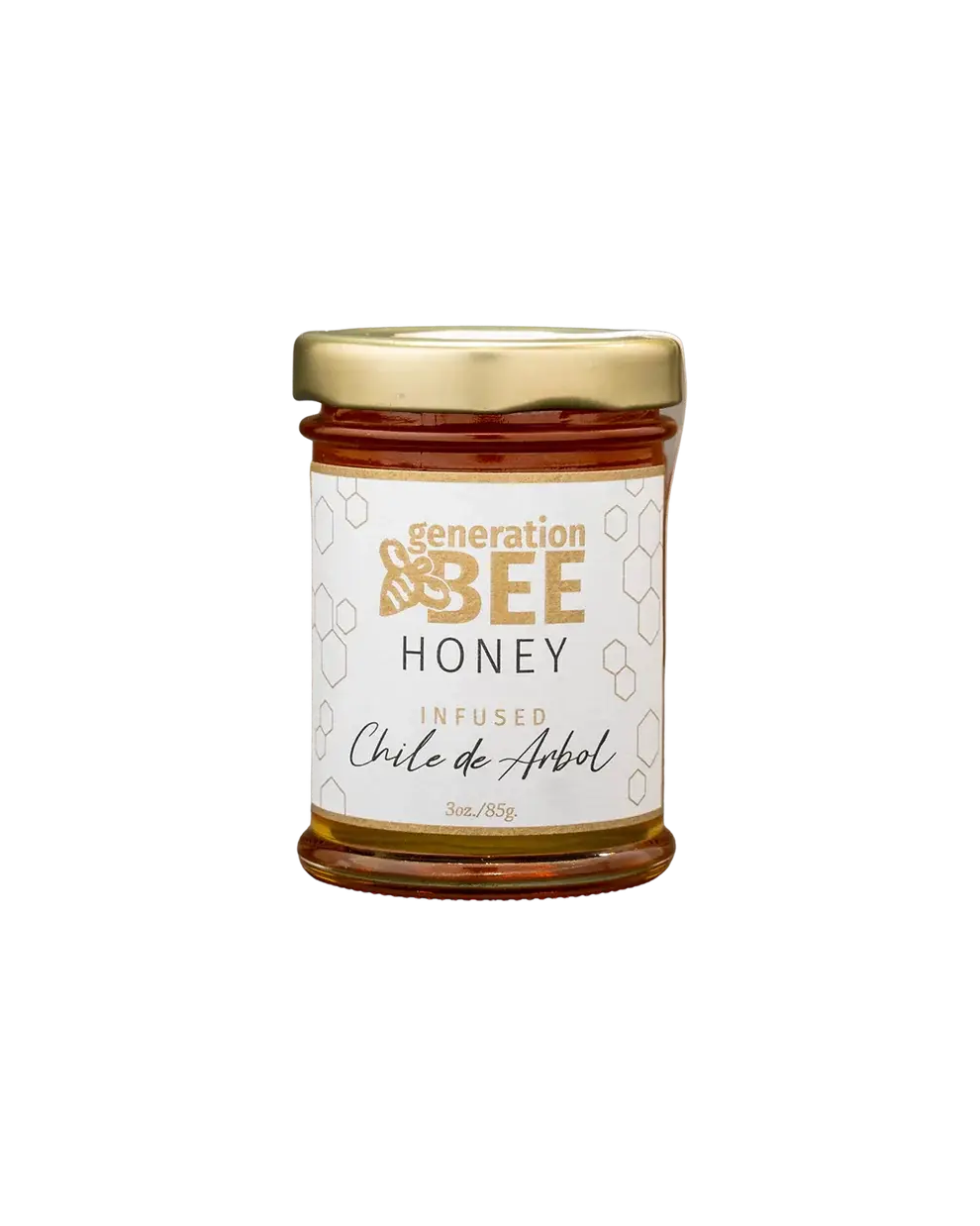 Hot Honey 3oz (Chile de Arbol) by Generation Bee