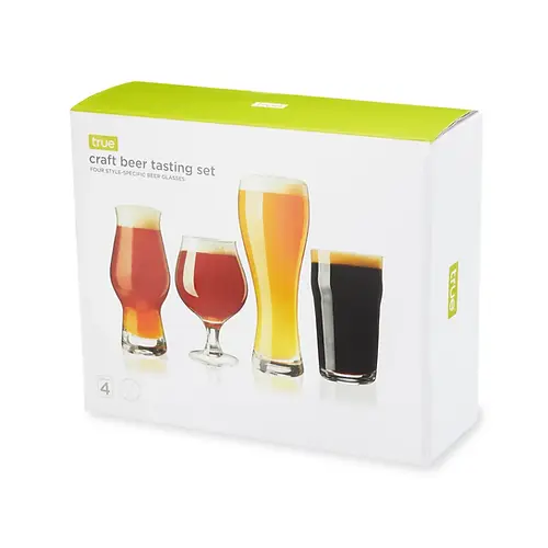 Craft Beer Tasting Set of 4 Glasses
