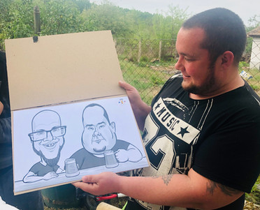 digitális karikatúra