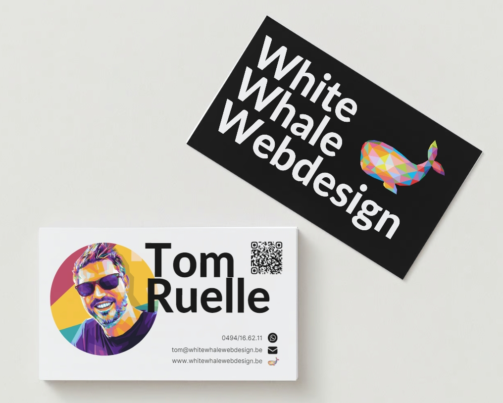 Visitekaartjes White Whale Webdesign