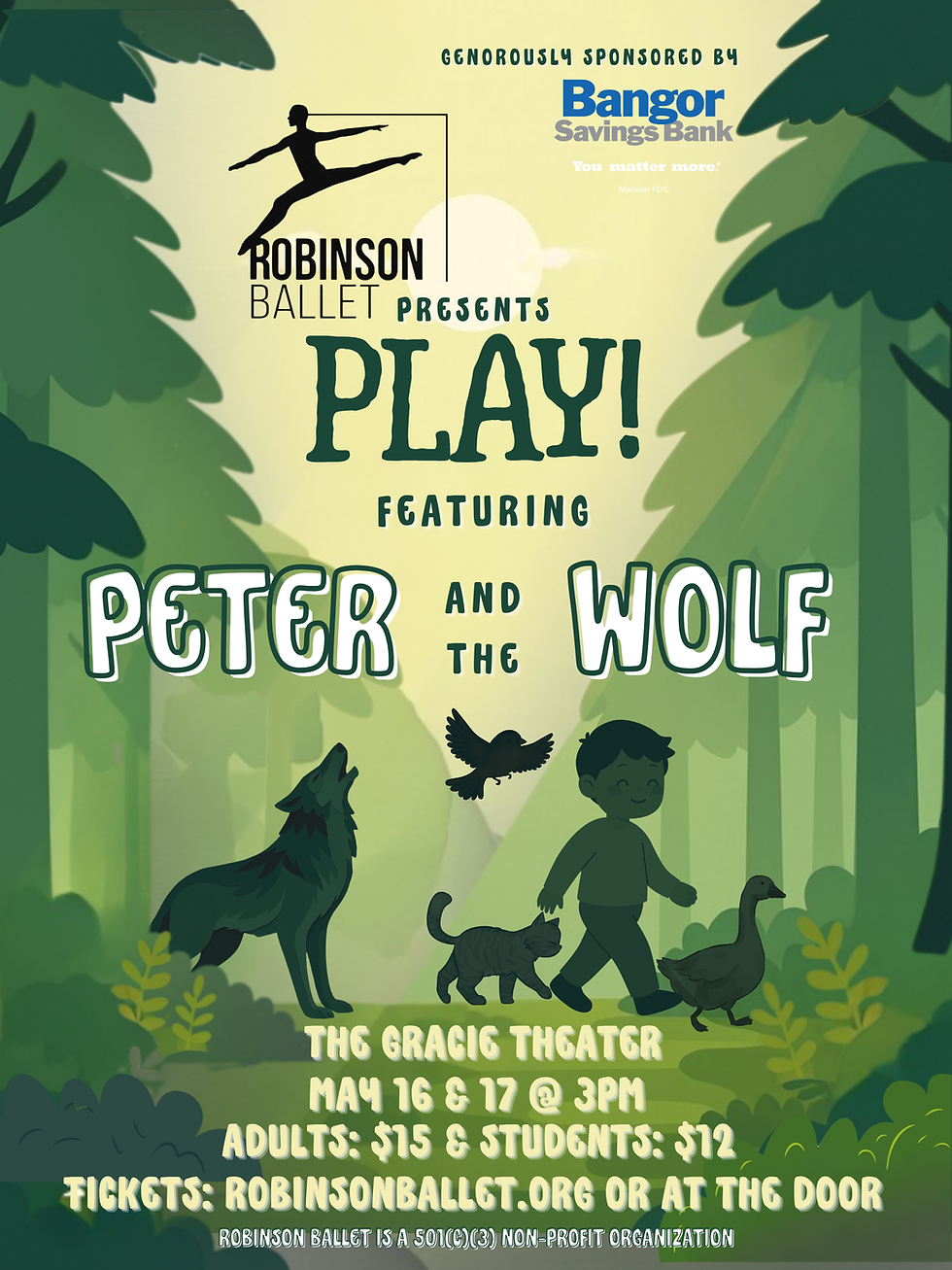 Robinson Ballet presents "PLAY! The Children's Matinee!