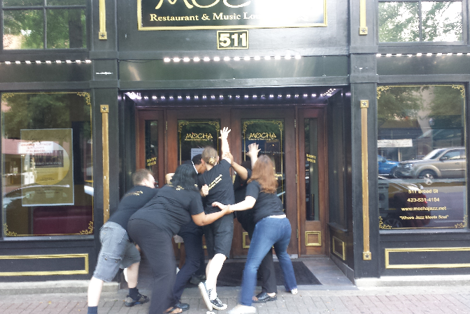 Scrambling to the Event