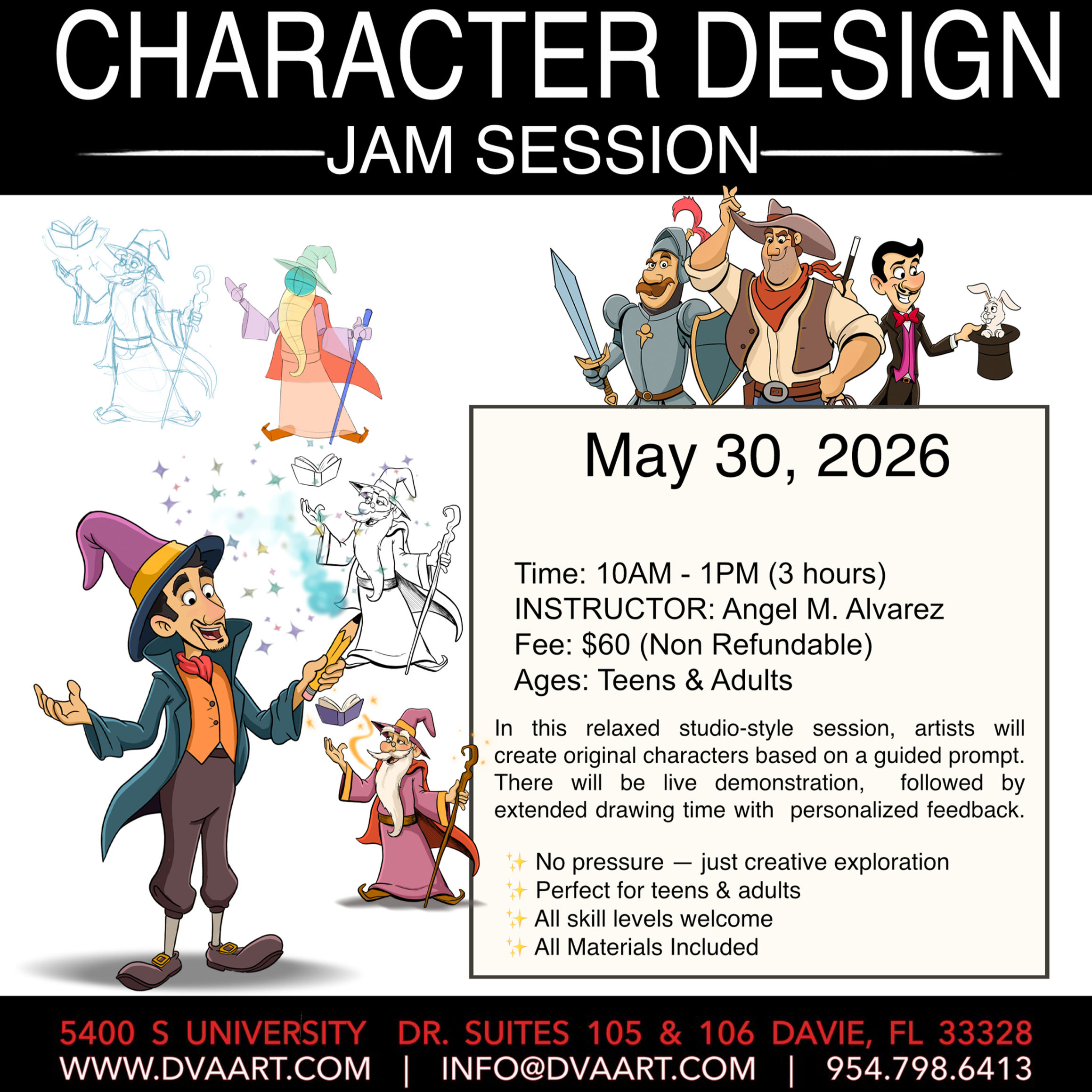 CHARACTER DESIGN JAM SESSION
