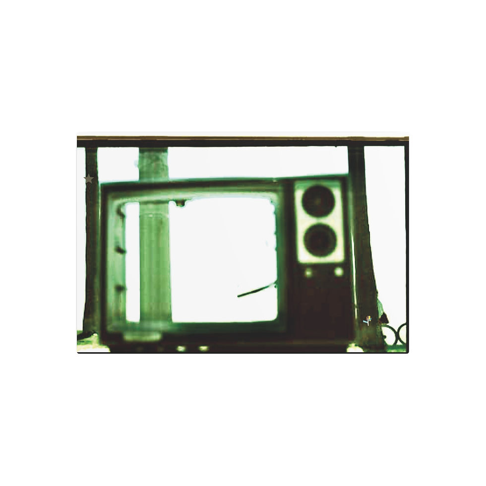Thumbnail: "Abstract TV" metal photo print