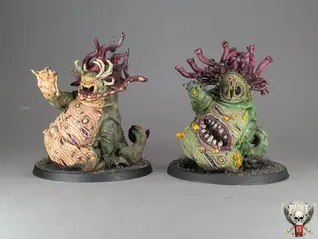 bete de nurgle des maggotkin of Nurgle
, warhammer age of sigmar tabletop+, style eavy metal peint pint of paint marseille
