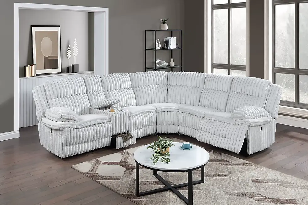 F86637 Power Motion Sectional