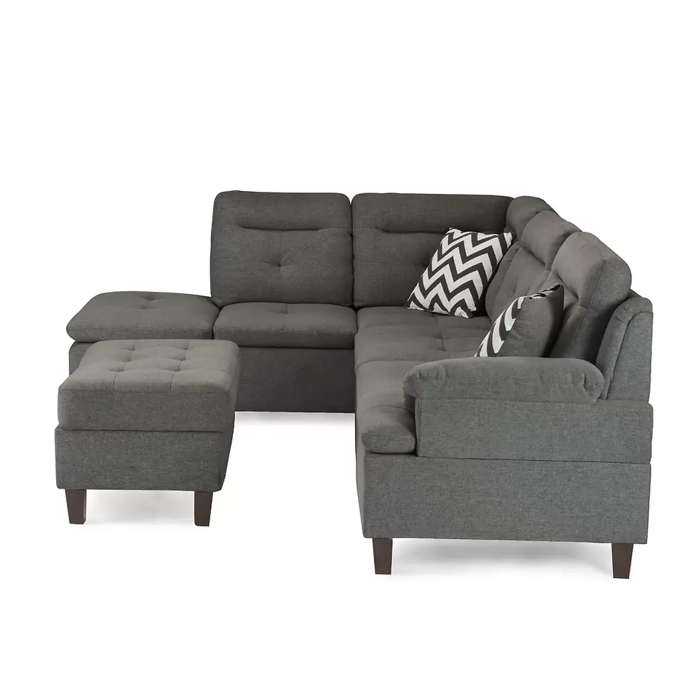 Thumbnail: F6590 3-Piece Sectional Set W/ Ottoman
