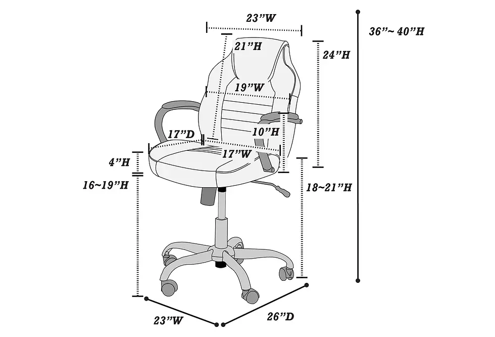 Thumbnail: F1698 Office Chair