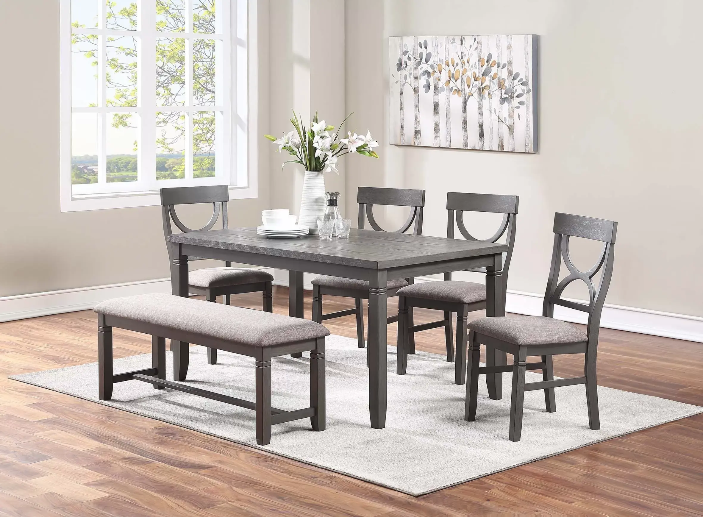 F2563 6-Pc Dining Set