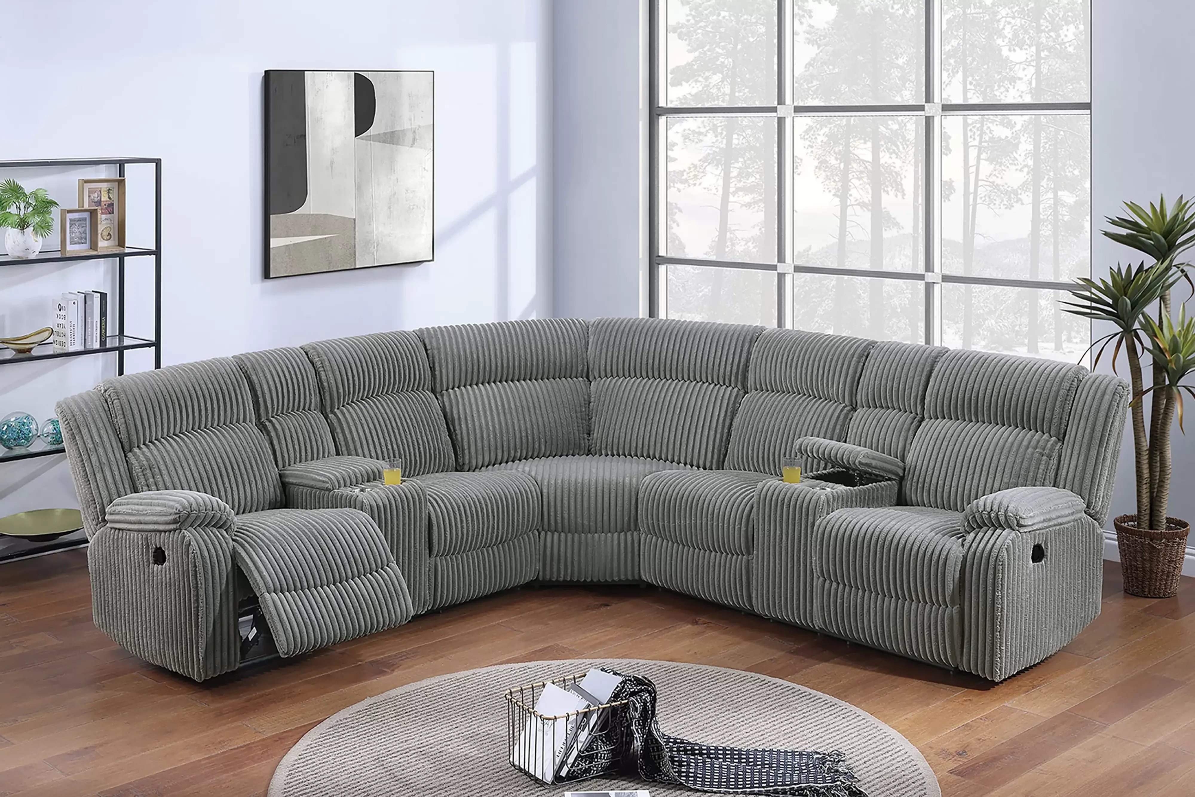 F86634 Power Motion Sectional