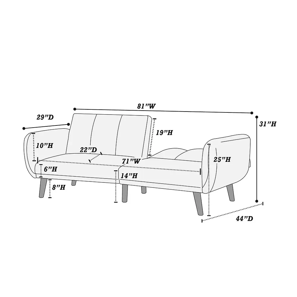 Thumbnail: F8511 Adjustable Sofa
