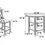 Thumbnail: F2625 5-Pcs Counter Height Dining Set