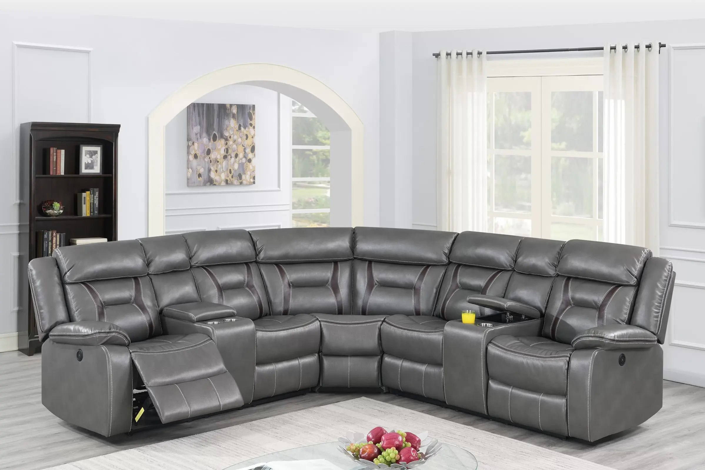 F86611 Power Reclining Sectional