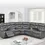 Thumbnail: F86611 Power Reclining Sectional