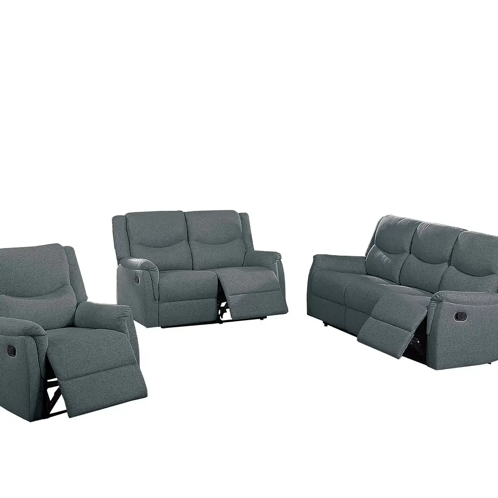 Thumbnail: Dark Gray Motion Sofa & Loveseat