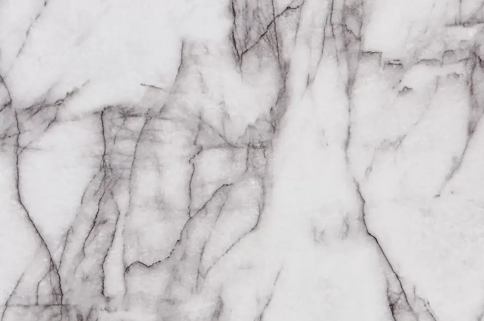 Thumbnail: 5-Piece Dining Set | Faux Marble Table with Upholstered Chairs