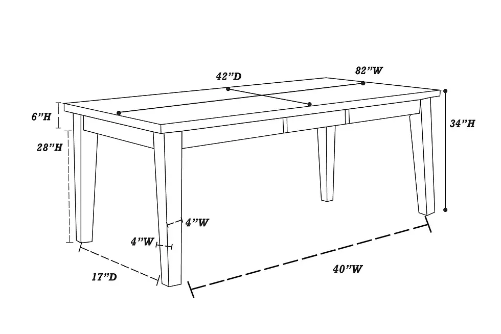 Thumbnail: F2207 Dining Table